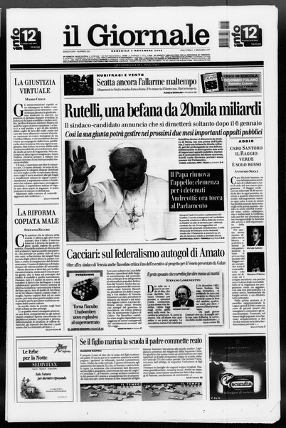 Il giornale : quotidiano del mattino